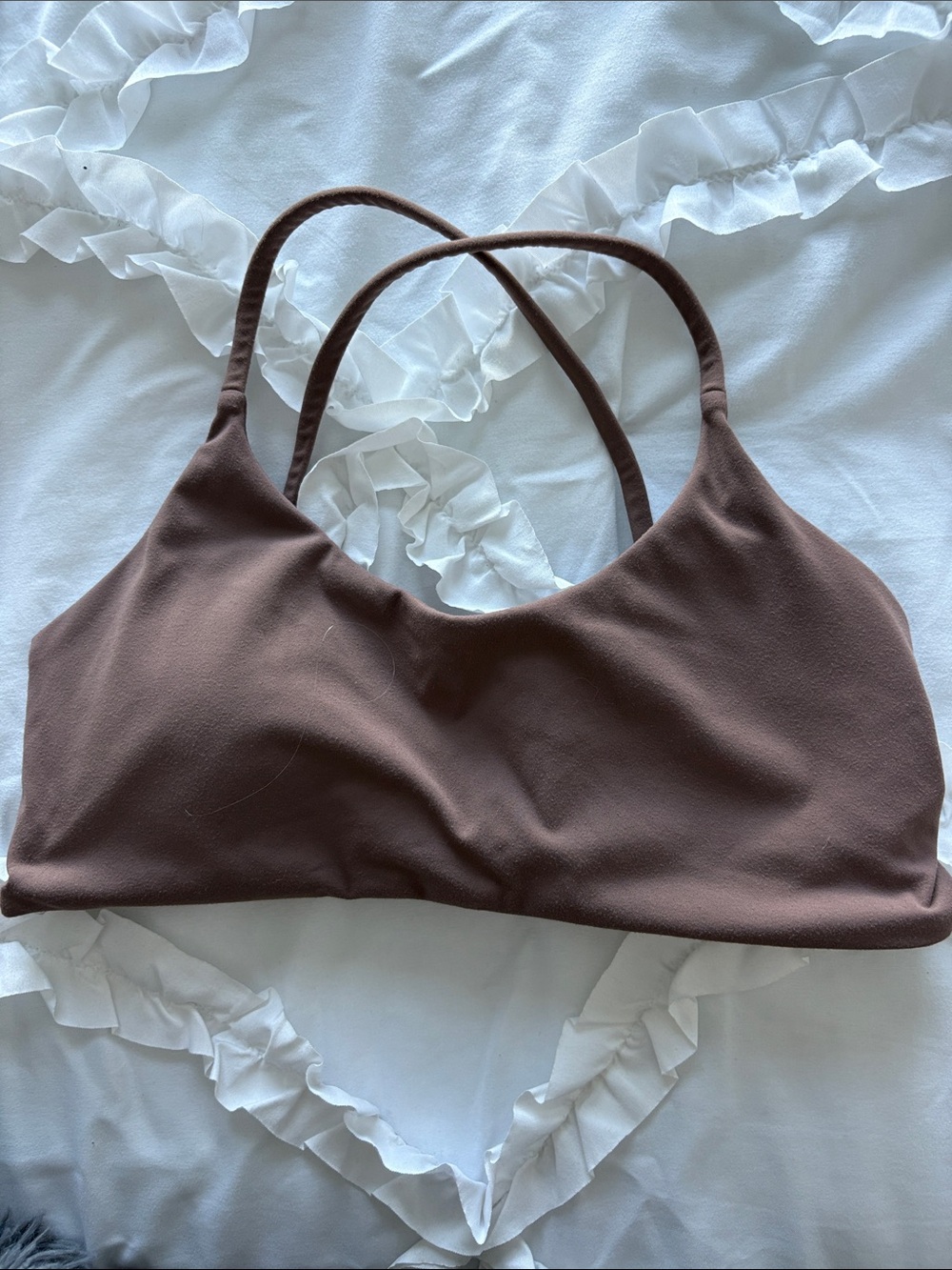 Open Back Sports Bra